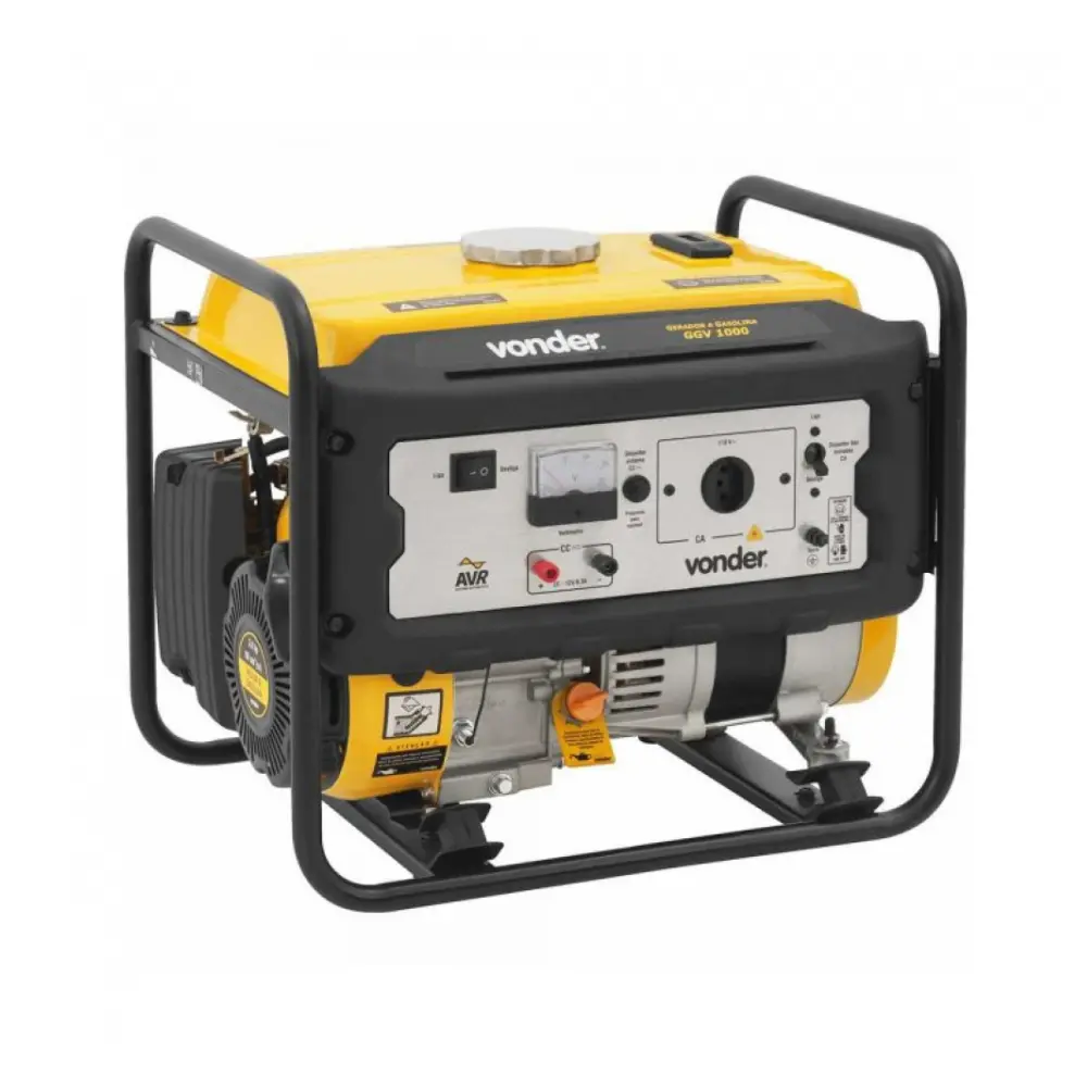 Generador eléctrico de gasolina de 1000 W Vonder + Servicio de puesta en marcha.