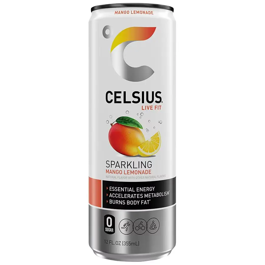 CELCIUS MANGO LEMONADE 12 OZ
