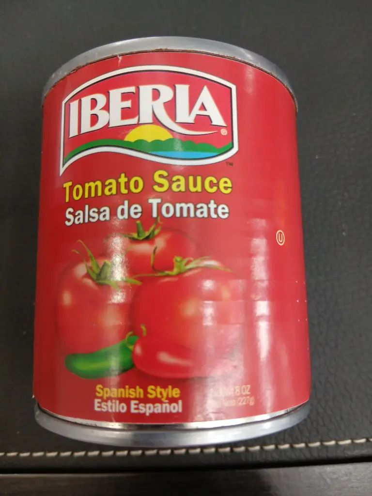IBERIA TOMATO SAUCE 8 OZ