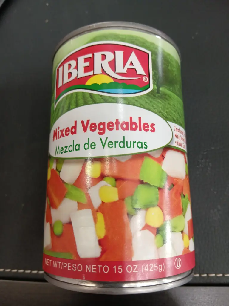 IBERIA MIXED VEGENTABLES MEZCLA