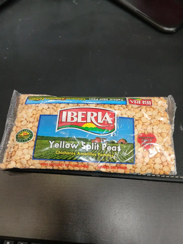 IBERIA YELLOW SPLIT PEAS 12 OZ