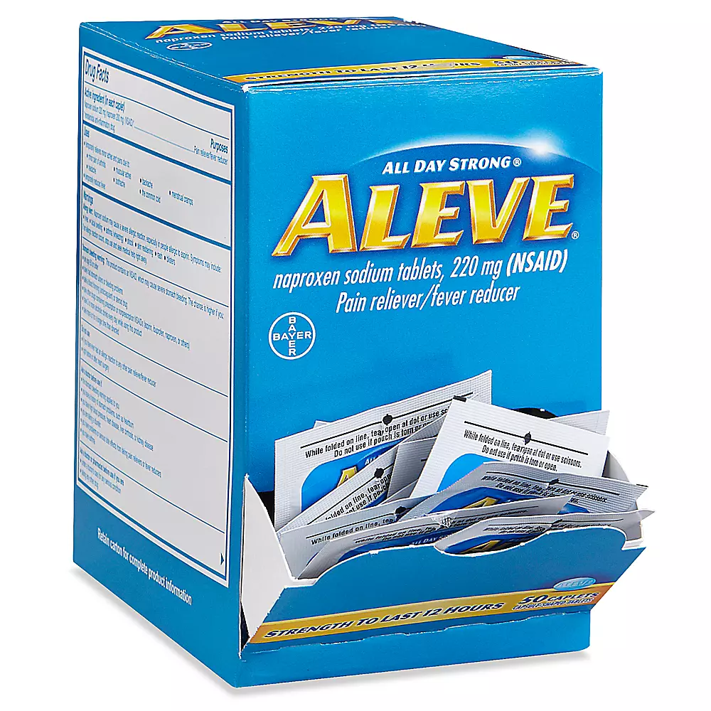 ALEVE 48 PACKS 1 CAPLET