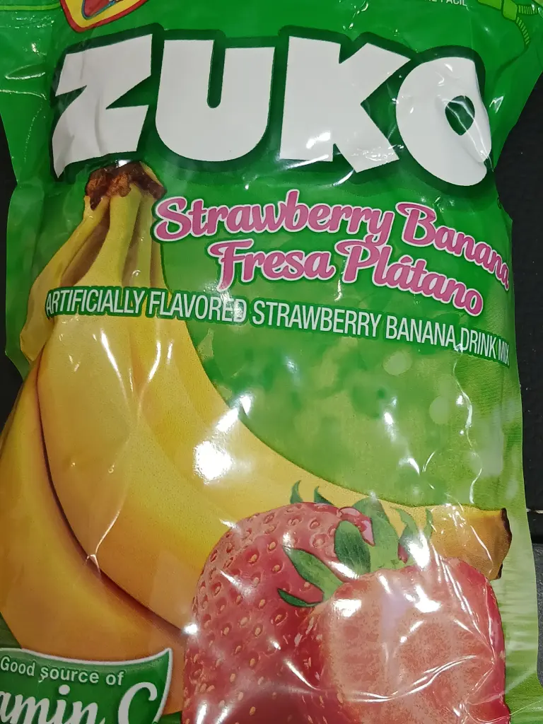 ZUKO PLATANO Y FRESA