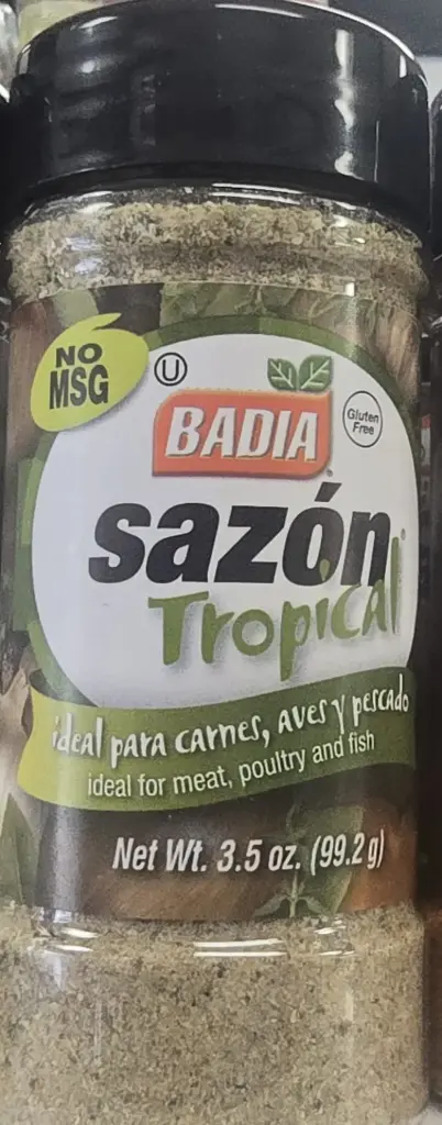 BADIA SAZON TROPICAL PARA CARNES 3.5OZ