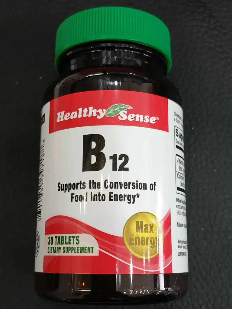 SUPLEMENTO B12 30 TABLETAS 