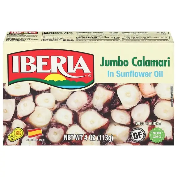 CALAMAR JUMBO EN ACEITE 4 OZ 