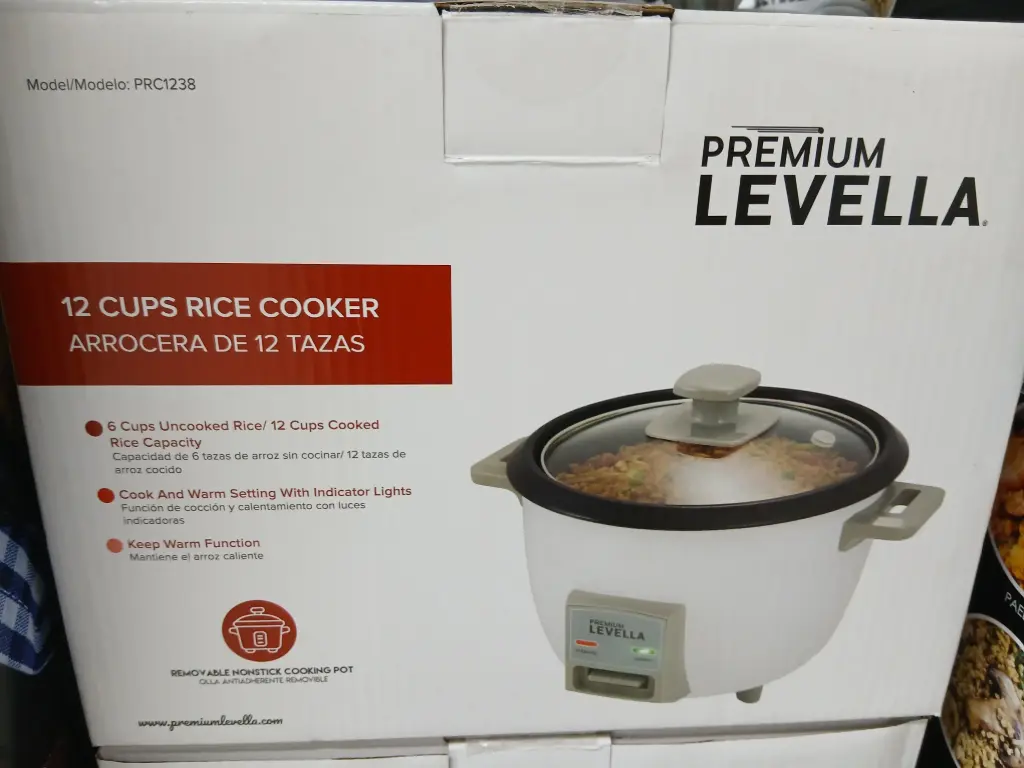 ARROCERA DE 12 TAZAS LEBELLA PREMIUM