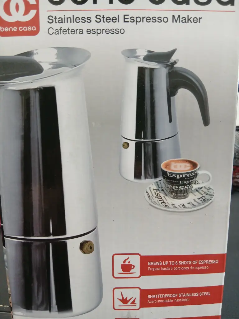 CAFETERA EXPRESO BENE CASA 