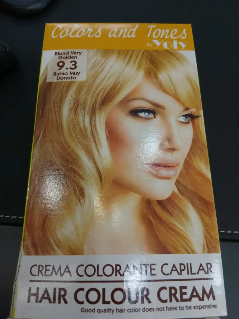 YOLY HAIR DYE KIT 9.3 