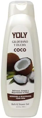 YOLY COCONUT BODY WASH 25 OZ 