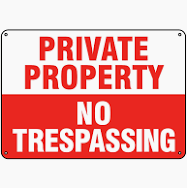 CARTEL  NO TRESPASSING