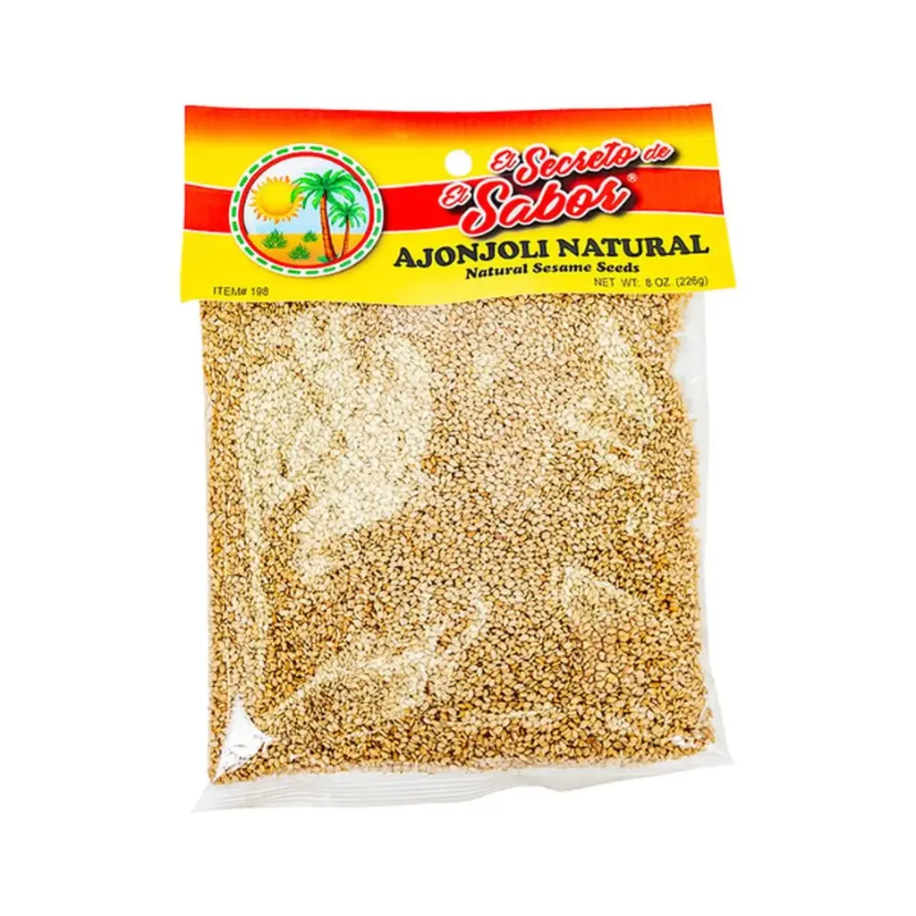 AJONJOLIS  NATURAL EL SABOR  8 OZ