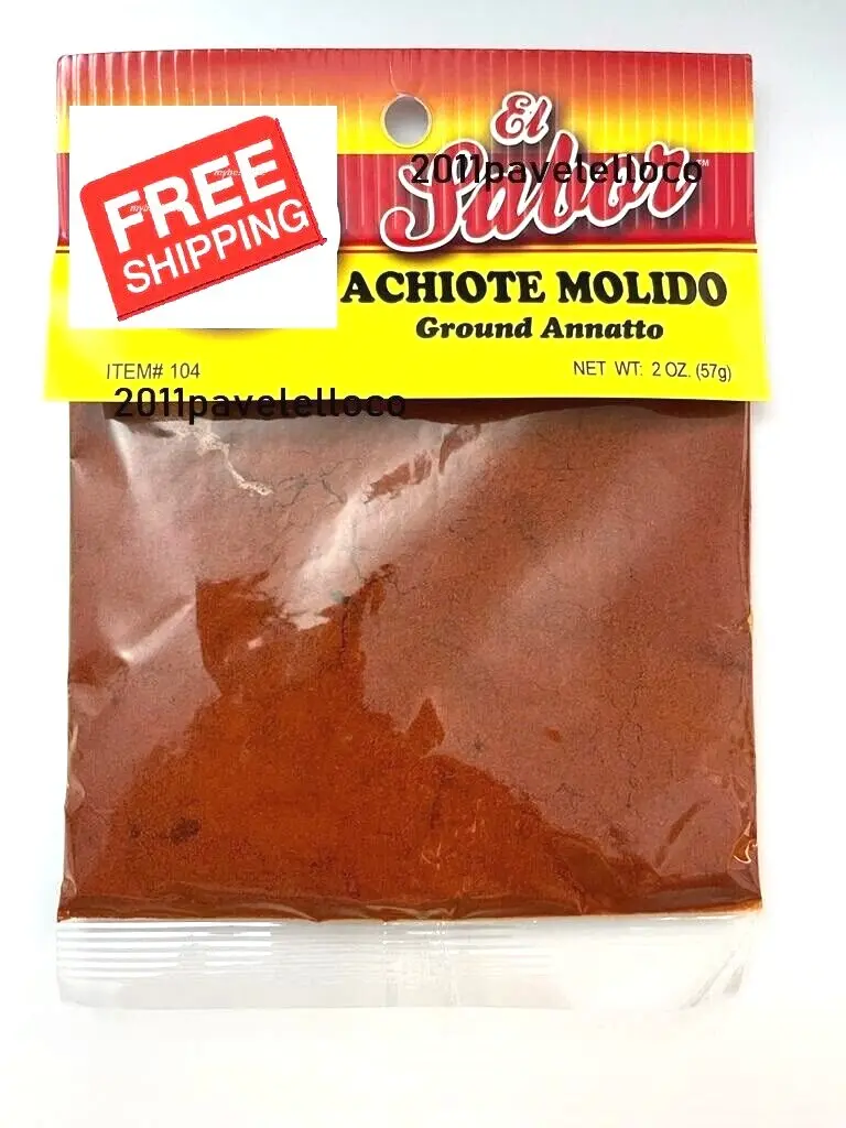 ACHIOTE MOLIDO EL SABOR 