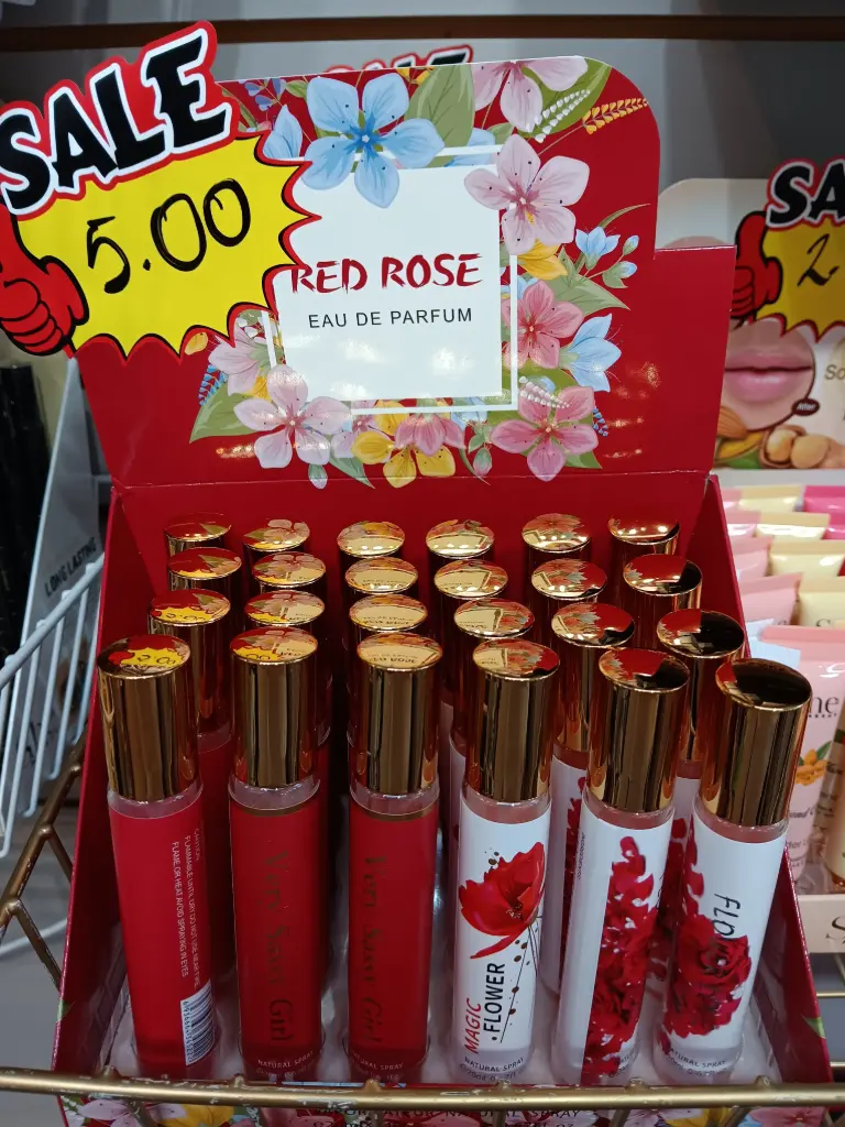 PERFUME RED ROSE DE MUJER 