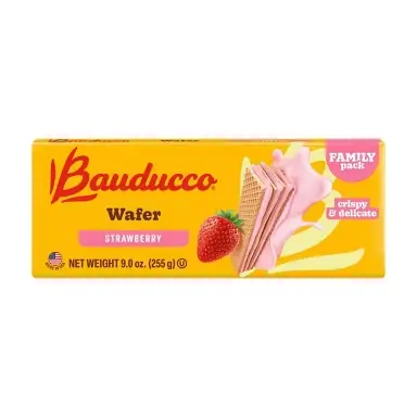BAUDUCCO WAFER STRAWBERRY 5.0OZ