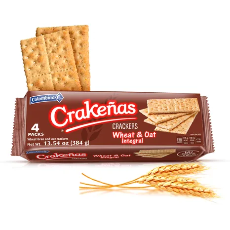  CRAKEÑAS GALLETAS INTEGRAL 4 PQT 