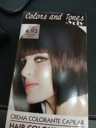 YOLY HAIR DYE KIT 4.93