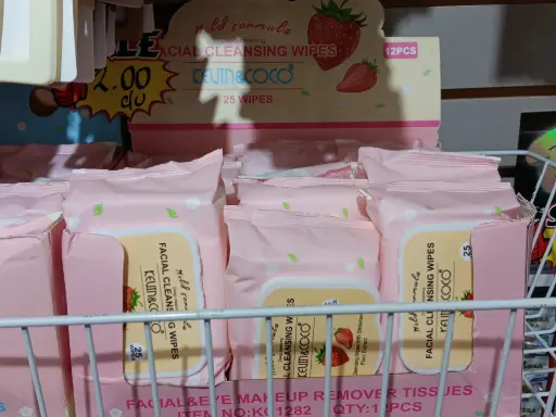 WIPES LIMPIADORAS DE MAQUILLAJE SUAVES 